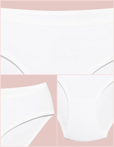 Cotton Girls' Panties Comfortable Teen Girl Knickers Pack of 5 or 104