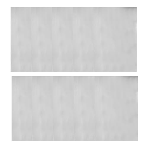 Feuilles d'or en aluminium (Lot de 10) pour décoration artistique et nail art floral