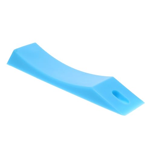 ABOOFAN Almohadilla de Silicona Antideslizante para Soporte de Barra Protección para Discos de Pesas Tamaño Estándar Color Azul Portátil para Entrenamiento de Peso Muerto Gimnasio y