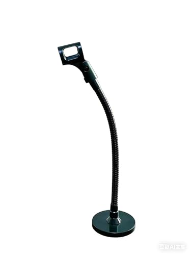 Gooseneck Microphone Stand for Podium, Adjustable 13 inch Flexible Goose