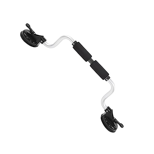 GALPADA Aluminum Alloy Boat Roller Assist Loader with Suction Cup for and Canoe Loading Supports Up to Durable and Sturdy Design for Car Roof Racks