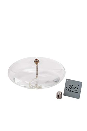 Peri Glass - 1208 Lampe à Huile Galet en Verre PM 10 cm