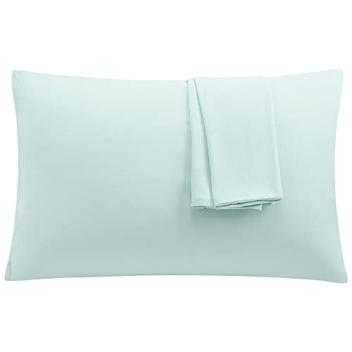 uxcell taies d'oreiller zippées microfibre gris clair (2 pcs)