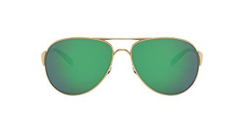 Oakley Women s OO4054 Caveat Aviator Sunglasses, Polished Gold Jade Iridium, 60 mm