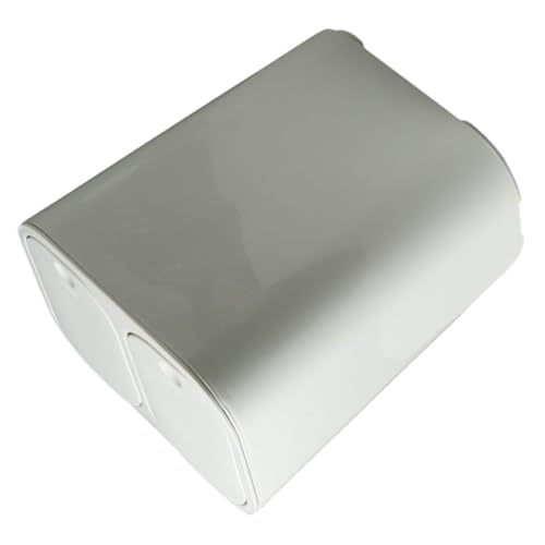 Bote de basura rectangular con tapa de doble compartimento miniatura 1