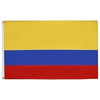 AZ FLAG - Flagge Kolumbien - 150x90 cm - Kolumbianische Fahne 90 x 150 Cm Feiner Polyester - Flaggen