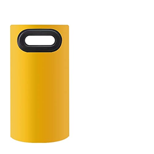 Balde plegable para baño de pies portátil color amarillo miniatura 1