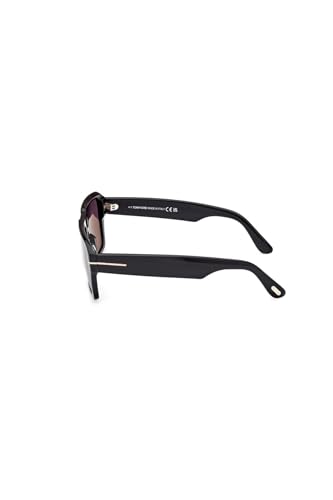 Image of Tom Ford RED FORD FT1153 Black /Smoke Violet 56 /19 /145 men Sunglasses