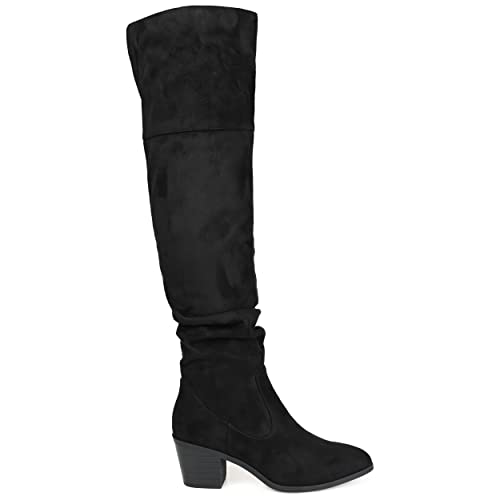 Brinley Co. Womens Tru Comfort Foam™ Over The Knee Boot Black 9 Regular Womens Us #TOP19