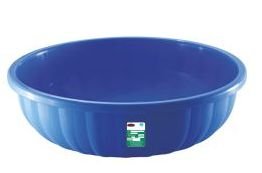 Actionware Himalaya High Grade 18" Blue Large Circular Round Washing Up Bowl Basin Mixing Unbreakable!