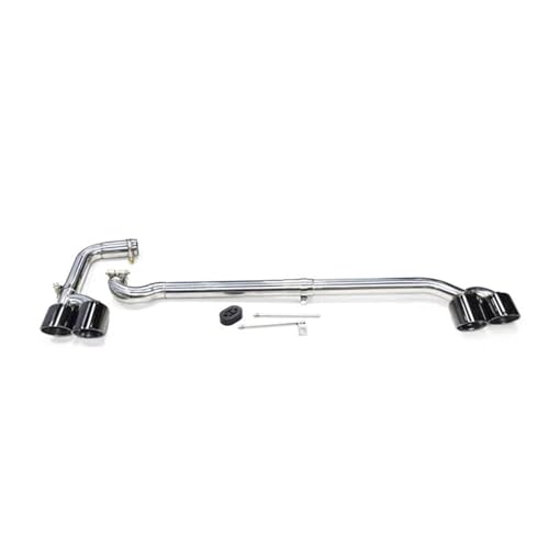 Embout d'échappement double pour BMW X3 F25 X4 F26 2011-2016 silencieux noir 60mm