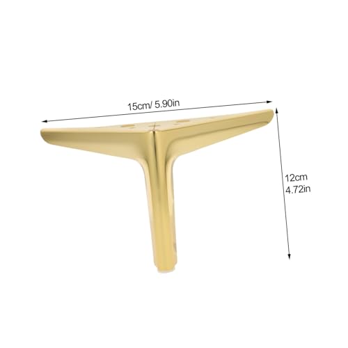 Patas de muebles triangulares con altura elegante de soporte firme para gabinetes 3