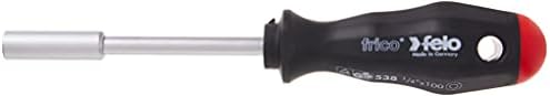 Felo 0715732348 1/4" x 4" Hex Bit Holder Screwdriver, 538 Series