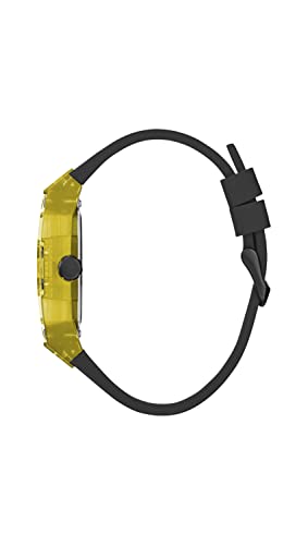 GUESS Men's Trend Casual Tonneau Diamond 43mm Watch