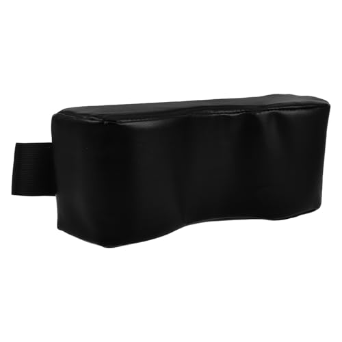 TOYANDONA Reposacabezas para Silla de Ruedas Negro Banda Elástica Ajustable Cojín Cervical para Adultos y Personas Mayores Accesorio Cómodo para Uso Hospitales y Residencias