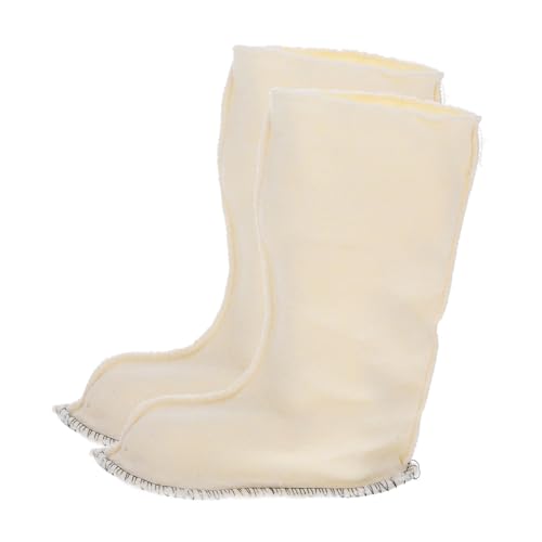 CATIEBYE Waterproof Work Boots Thermal Liners Insulated Rain Boot Socks for Women Mid Calf Thick and Warm Socks for Rainy Outdoor Activities