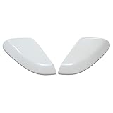 XtremeAmazing 2Pcs White Left Driver and Right Passenger Side Mirror Cover for Civic Insight