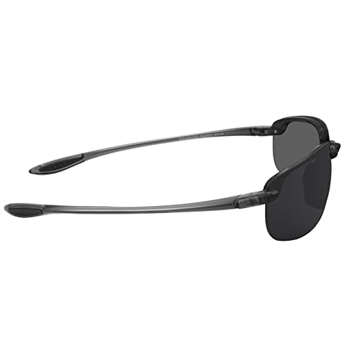 Image of JULI Sports Sunglasses for Men Women Tr90 Rimless Frame for Running Fishing Baseball Driving MJ8001