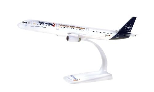 Maquette Airbus A321 Herpa 559416 Lufthansa Fanhansa 1:200 en plastique pour collectionneur