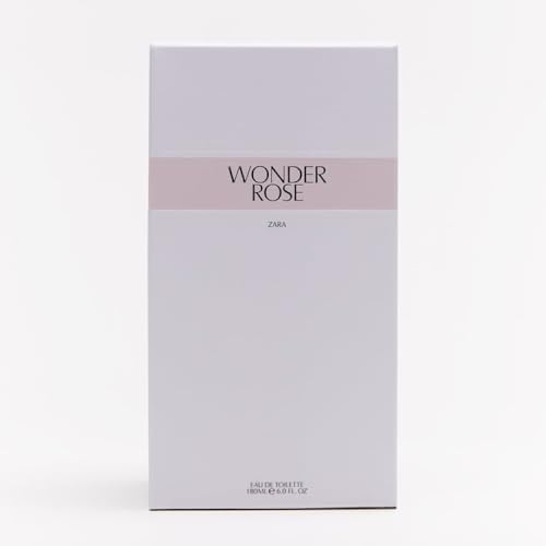 Zara Wonder Rose Perfume for Women EDT Eau De Toilette 180 ML (6.0 FL. OZ)
