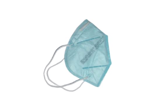 KIT 10 UND MÁSCARA PFF2 EXCLUSIVA ELÁSTICO NA ORELHA VERDE