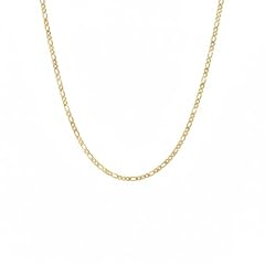 4mm Figaro chain-Gold