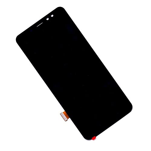 Image of SPiED - LCD with Touch Screen for Samsung Galaxy A8 Plus 2018- White (Display Glass Combo Folder) (Samsung Galaxy A8 Plus 2018)