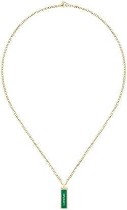 Lacoste Chain Bracelet and Pendant Necklace for Men FENCE Collect...