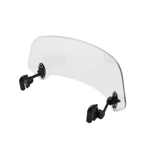 Extension universelle de pare-brise moto grand saute vent réglable en hauteur