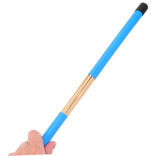 Conjunto de 19 piezas de baquetas de bambú Abaodam, varillas de percusión resistentes para jazz, música folclórica, grabación y viaje miniatura 4