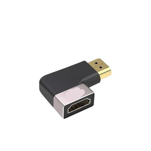 8K HDMI 2.1 ケーブル アダプタ 90 度直角 オス - メス コネクタ 4K エクステンダー TV スティック P;S/4 P;S/5 PC 用(Left Port)