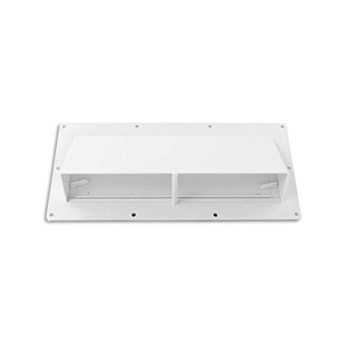 New RV Exhaust Vent Cover Range Hood Manual Damper Trailer Camper Motorhome Part