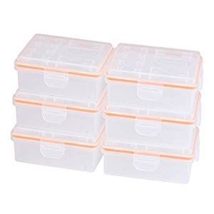 Newmowa 6pcs batterij opbergkoffer/houder voor Sony NP-FW50 batterij