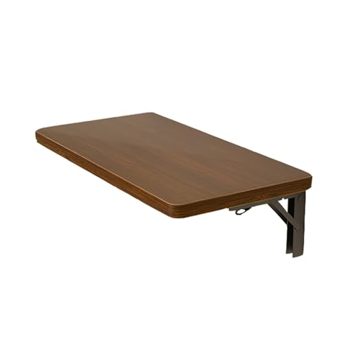 Bureau mural pliable pour petites pièces, table suspendue gain de place - 2