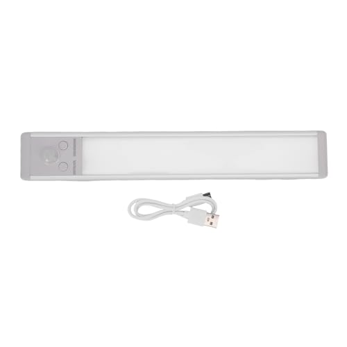 Marhynchus Luz LED con Sensor de Movimiento de 9,4 Pulgadas, Iluminación Debajo del Gabinete con 3 Temperaturas de Color y Detección de Gran Angular de 120 Grados para Armarios de Cocina,