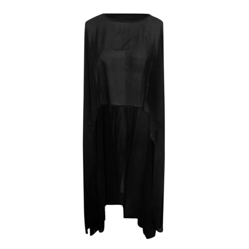 Poncho transparent fluide pour mariée et grandes occasions - 5