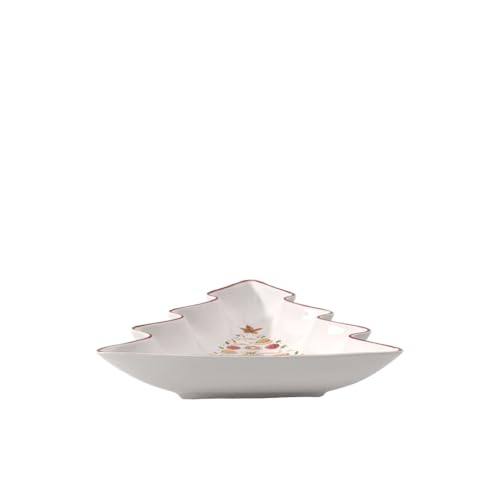 Winter Bakery Delight Serving Bowl by Villeroy & Boch - Perfect for Christmas Gift or Entertaining - Premium Porcelain - Dishwasher and Microwave Safe - Gift Boxed - 10.4 Inches