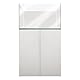 Wave Amtra Station Tank 60 - Aquario-Tank aus extraklarem Glas, inklusive Polstermatte, 60 x 40 x 40 cm, 96 Liter