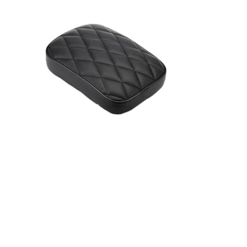 Asiento para pasajero trasero motocicleta rectangular con ventosas para custom Chopper 1200 y 883 4
