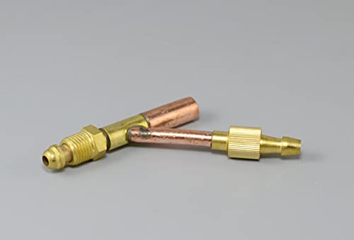 Image of RIVERWELD TIG Torch Fitting Part Accessories Cables and Gas & Water Separate Cable Connector Fitting 3 /8 inch -24UNF for SR WP 17 TIG Welding Torch Pack of 2 | Cables and Gas & Water Separate Fitting Part Accessories for SR WP 17 TIG Welding Torch