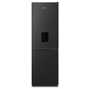 Hisense RB390N4WB1 60cm Freestanding 60/40 Fridge Freezer – 300 litre capacity – Total No Frost – Non-plumbed Water…