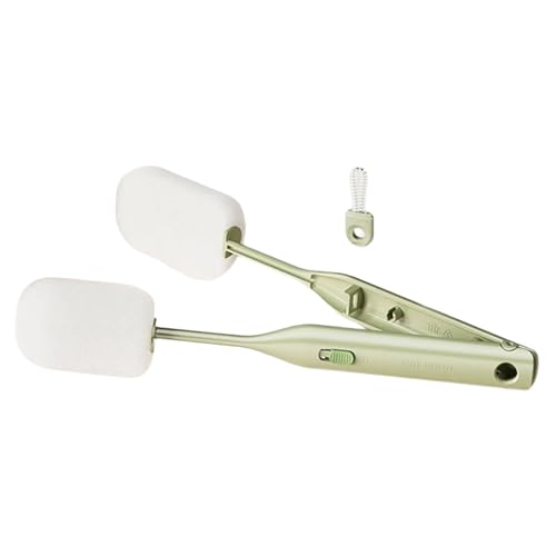 WKabnkn 1. Double Head Long Handle Sponge Brush For Bottles Mugs Travel Flasks & Baby Products Stain Removal Space Saving Hangable Kitchen Brush