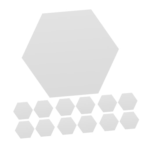 ibasenice 24個 六角形アクリルウォールミラー 自己粘着式 割れにくい浴室用鏡シール おしゃれなインテリアミラー 壁貼り簡単メイクアップ鏡