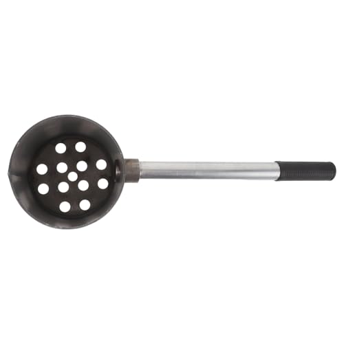 IWOWHERO Portable Charcoal Chimney Starter Bucket Heavy Duty Ignition Grill Fire Starter for Outdoor Camping Picnics Barbecue with Safe Rounded Edges and Quick Ash Removal Design