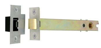 Architectural Double Sprung Tubular Latch 150mm Satin Stainless Steel