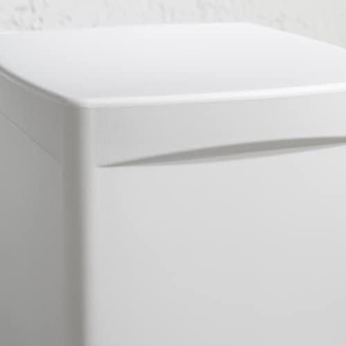 South Shore Dalya Square Outdoor Side Table, White #TOP6