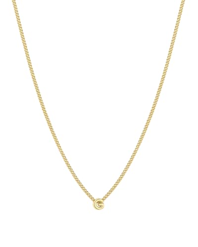gorjana Wilder Mini Alphabet Necklace G
