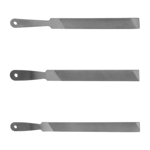 Lima plana de metal de 6/8/10 pulgadas, limas de carpintería de corte único para madera de metal y plástico, lima plana de acero de alto carbono para refinar, modelar y raspar