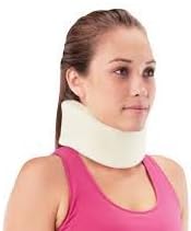 Soft Foam Collar (Class 1 medical device) ~supplied to NHS ~ Neck Brace, Physio Neck Support, Room Neck Collar ~ Sizes : Small / Medium / Large ~ Therapy for Migraines, Headaches_SMALL