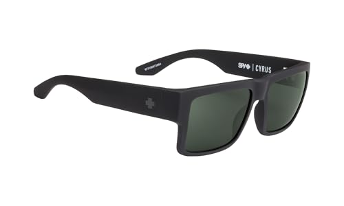 Image of Spy Optic Cyrus, Square Sunglasses, Color and Contrast Enhancing Lenses